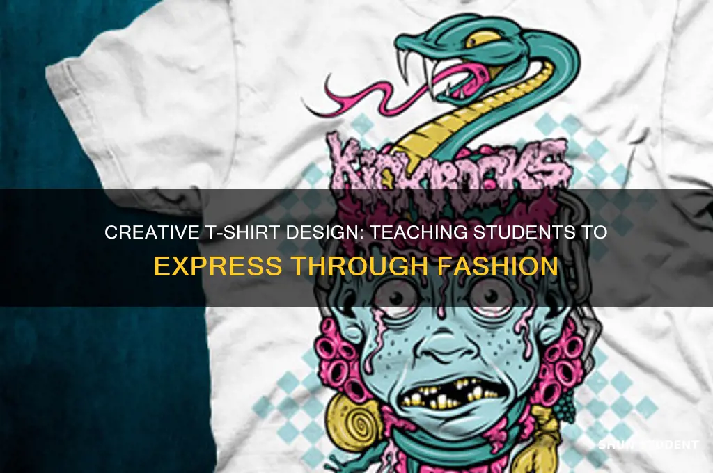 how to teach student to desgin tshirts