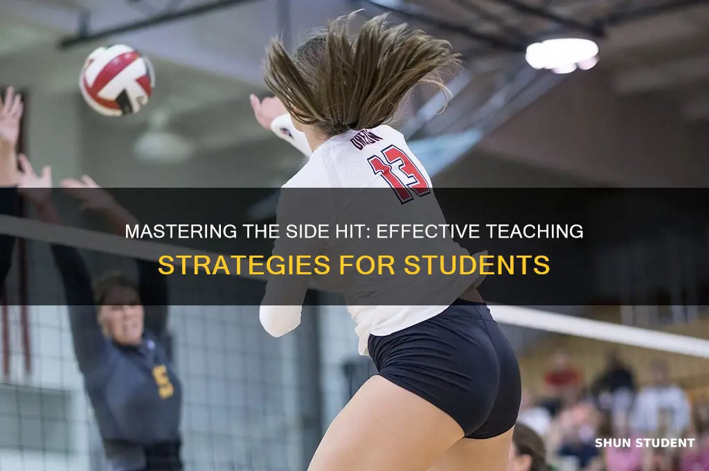 how to teach student to side hit