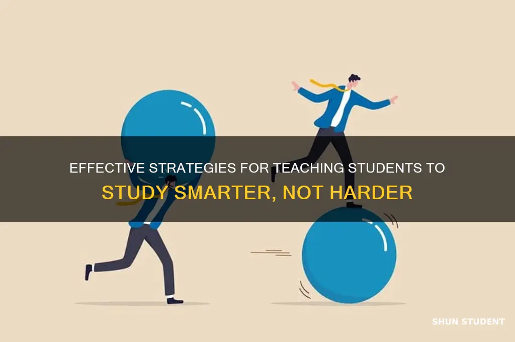 how to teach student to study