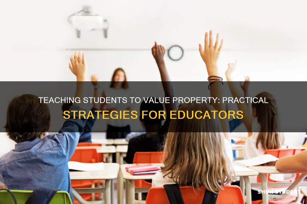 how to teach student value property