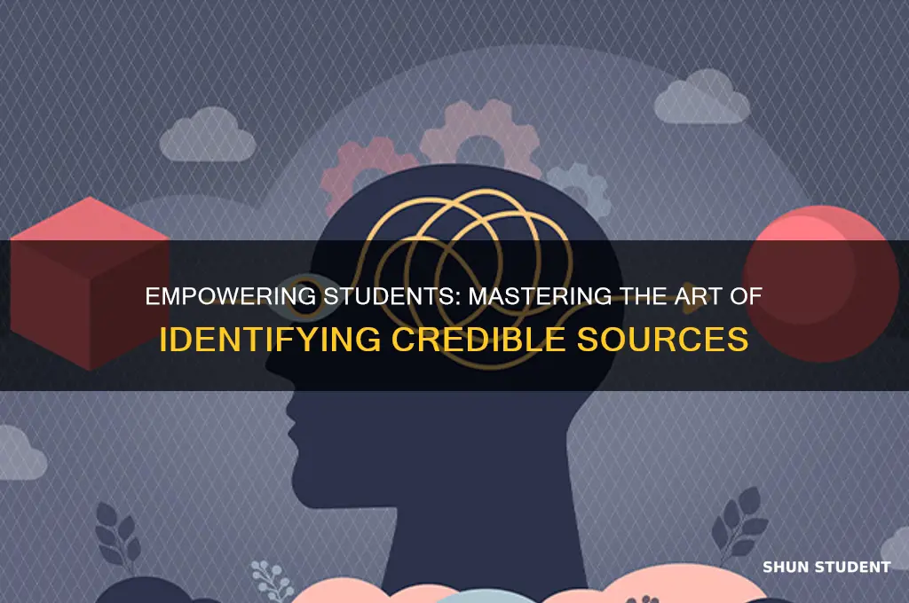 how to teach students about credible sources