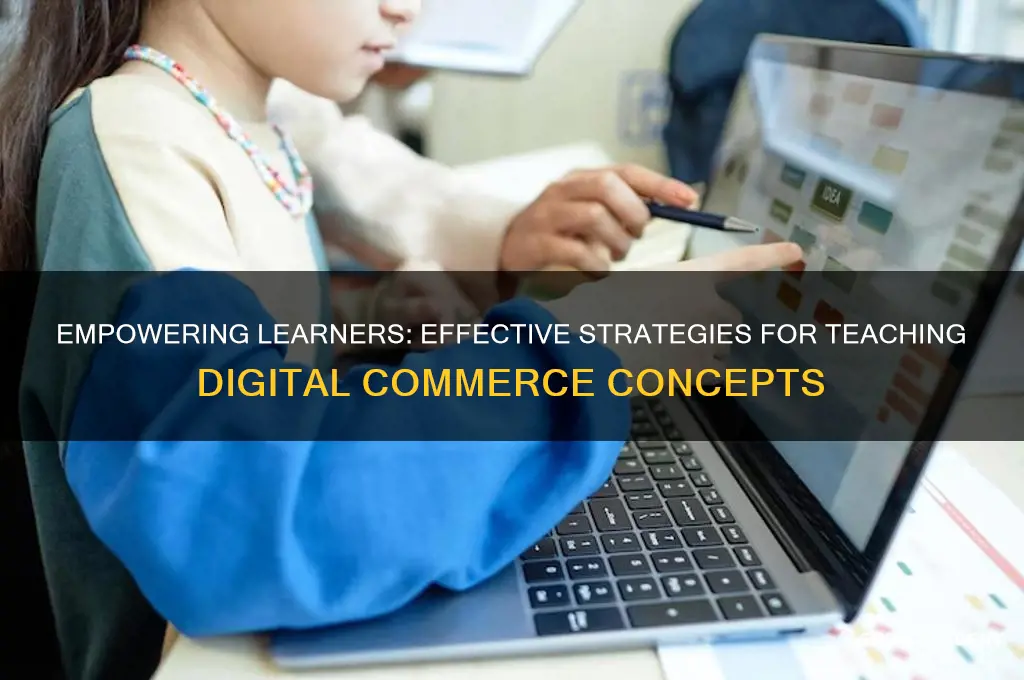 how to teach students about digital commerce