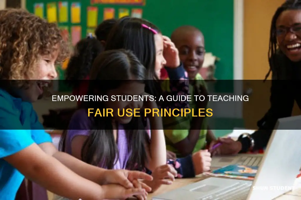 how to teach students about fair use