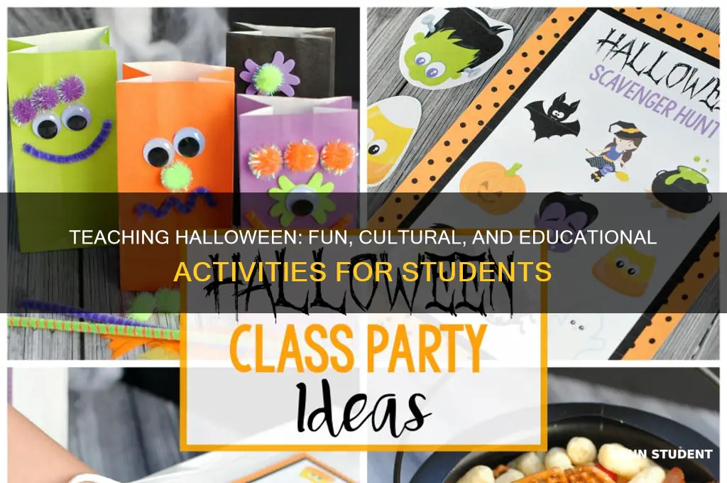 how to teach students about halloween