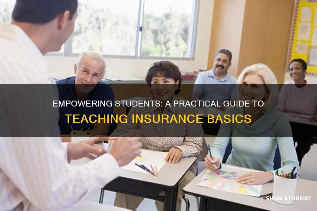 how to teach students about insurance