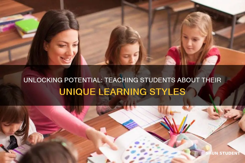 how to teach students about learning styles