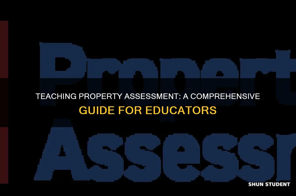 how to teach students about property assesment