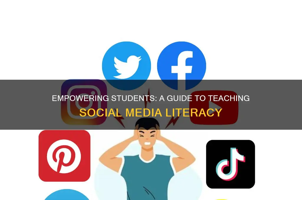 how to teach students about social media