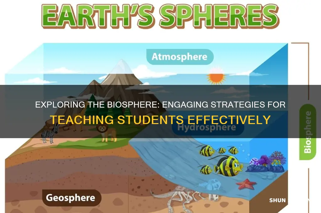 how to teach students about the biosphere
