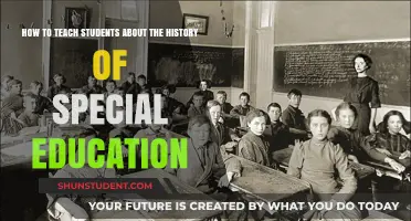 Unveiling the Past: Teaching Students the History of Special Education