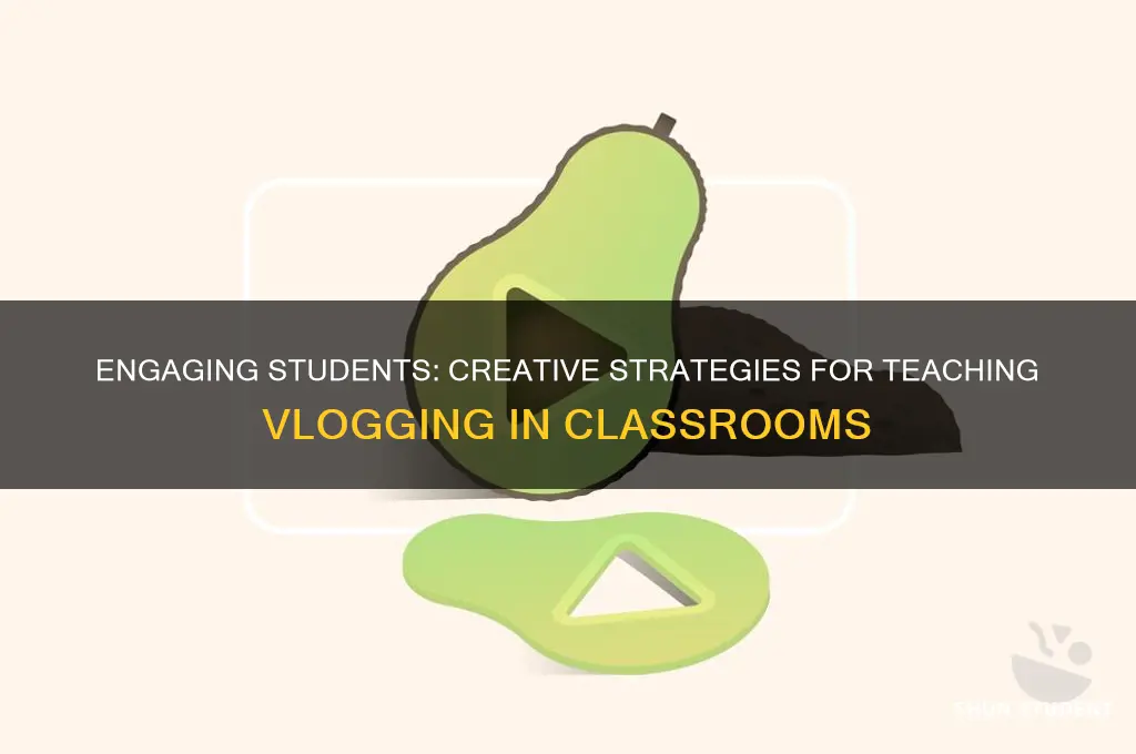 how to teach students about vlogs