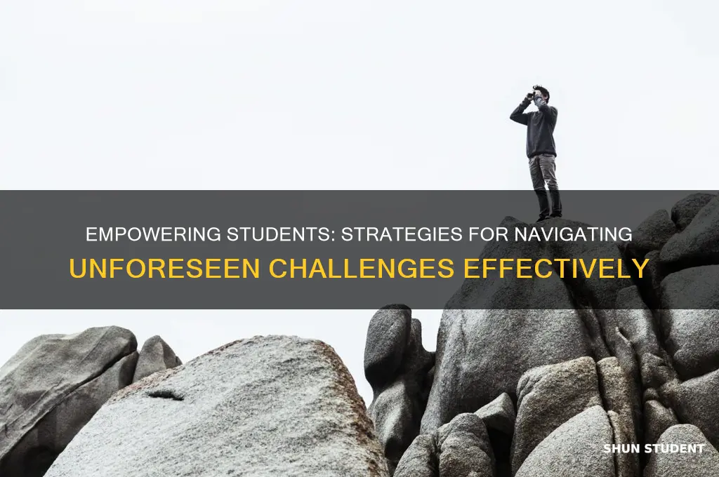 how to teach students about what to do in unforeseen