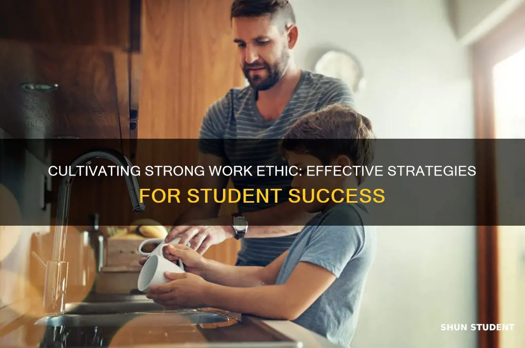 how to teach students about work ethic