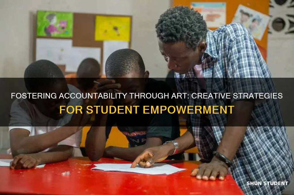 how to teach students accountability art