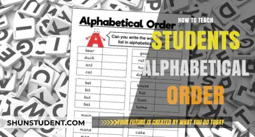 Mastering Alphabetical Order: Fun and Effective Teaching Strategies for Students