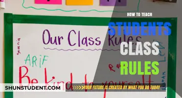 Effective Strategies for Teaching Students Class Rules and Expectations