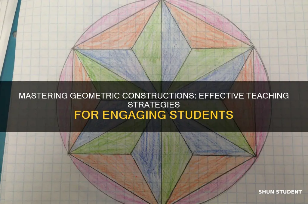 how to teach students constructions geometry