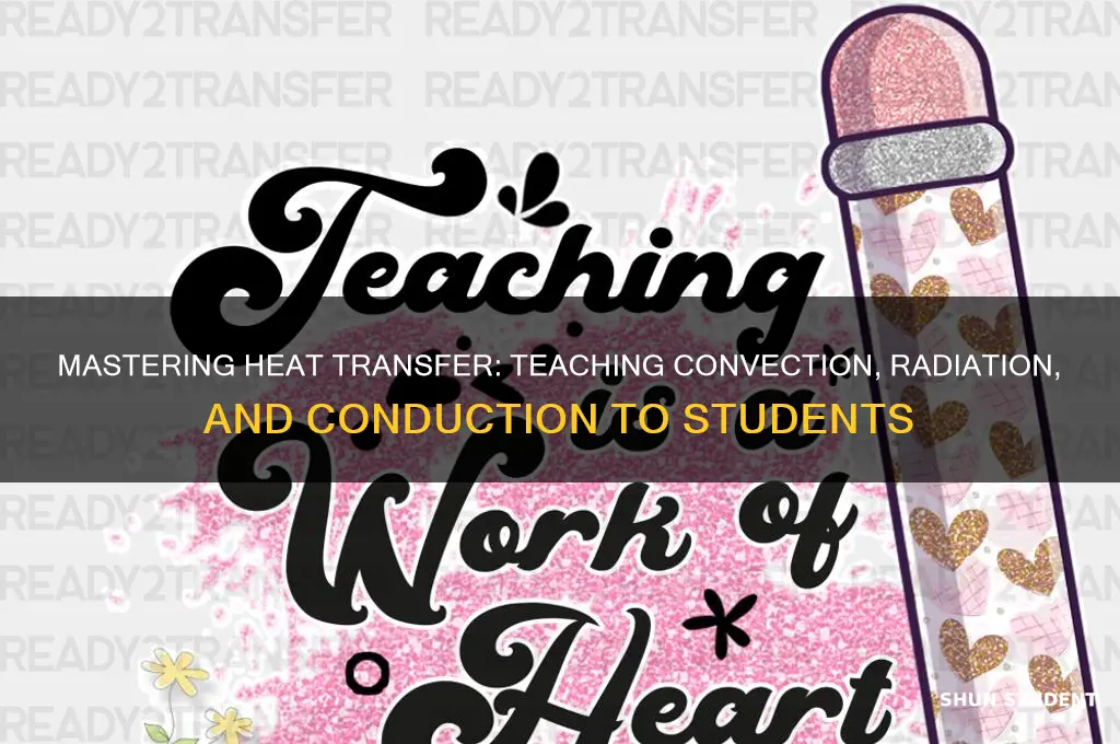 how to teach students convection radiation conduction