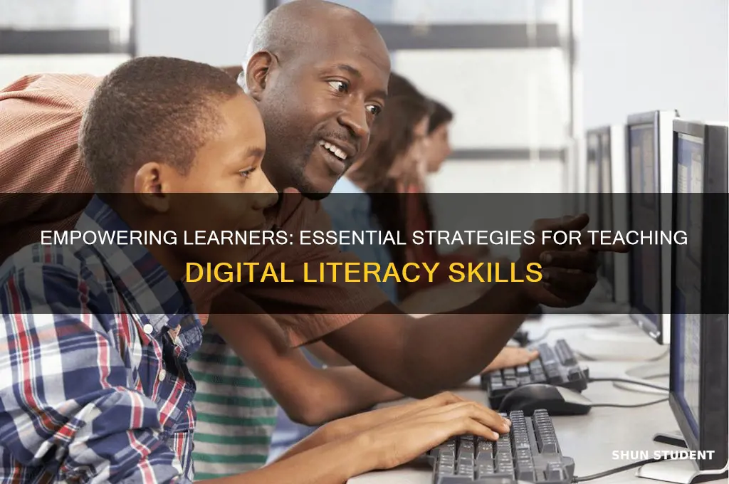 how to teach students digital literacy