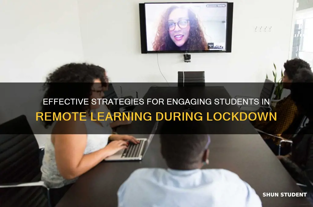 how to teach students during lockdown