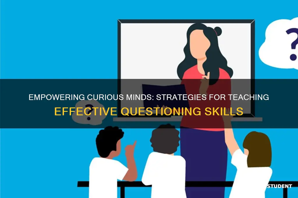 how to teach students how to ask questions