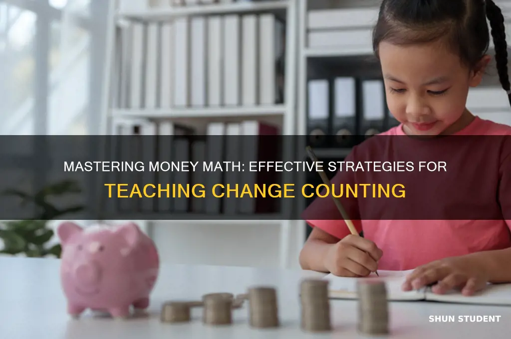 how to teach students how to count change