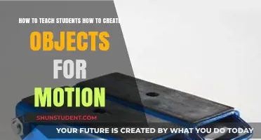 Mastering Motion: Teaching Students to Create Objects in Action