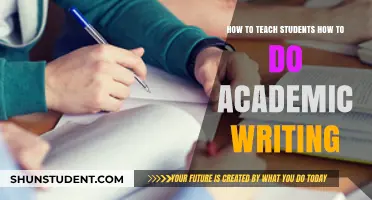 Mastering Academic Writing: Effective Strategies for Teaching Students