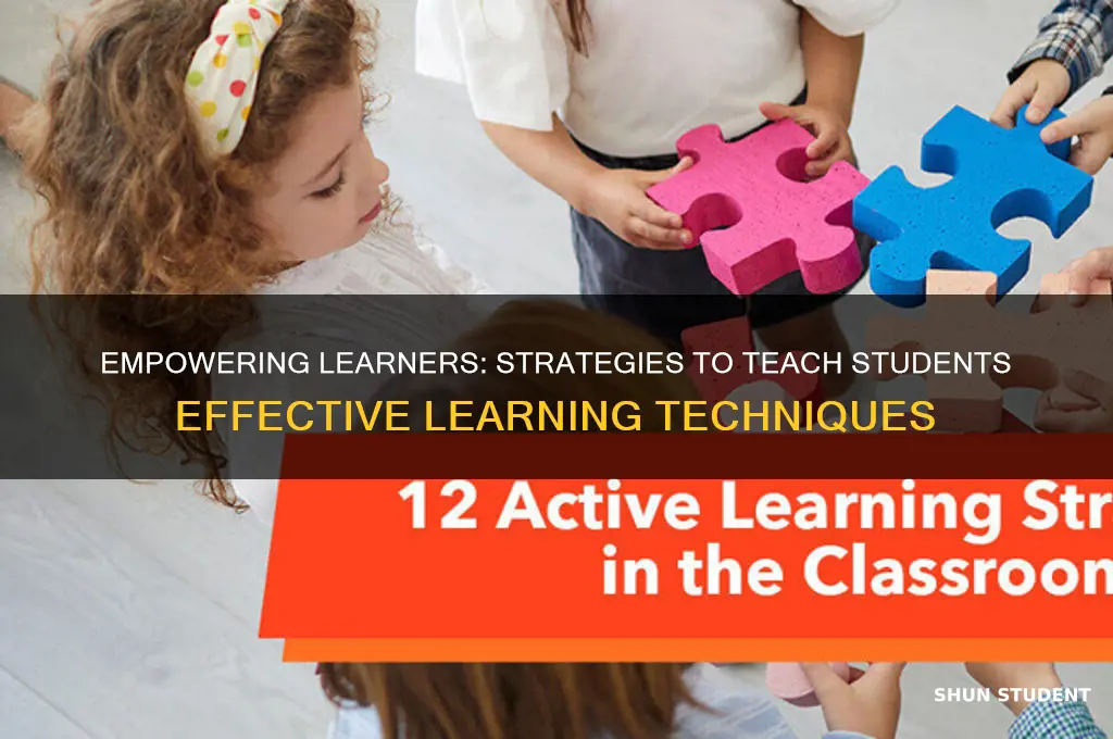 how to teach students how to learn