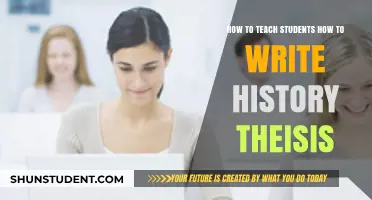 Mastering Historical Writing: A Guide to Teaching Thesis Crafting