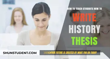 Mastering Historical Writing: A Guide to Crafting Strong History Theses
