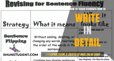 Mastering Detailed Writing: Effective Strategies for Engaging Student Learning