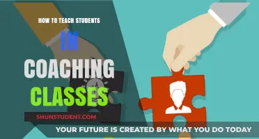 Effective Strategies for Engaging and Teaching Students in Coaching Classes