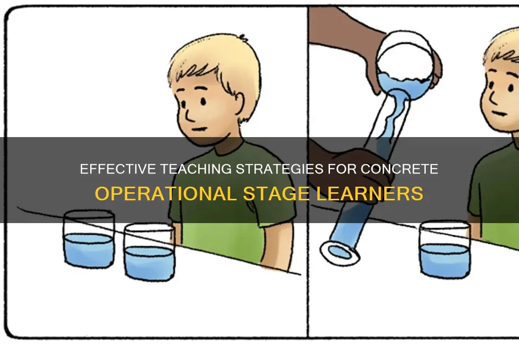 how to teach students in concrete operational stage