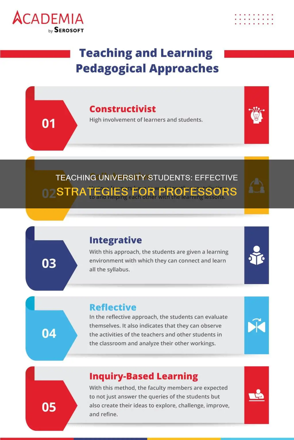 how to teach students in university