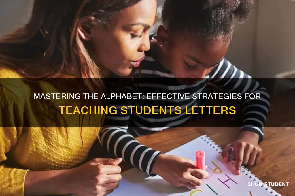 how to teach students letters