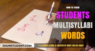 Mastering Multisyllabic Words: Effective Strategies for Engaging Student Learning
