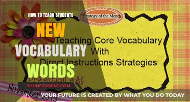Effective Strategies for Teaching Students New Vocabulary Words