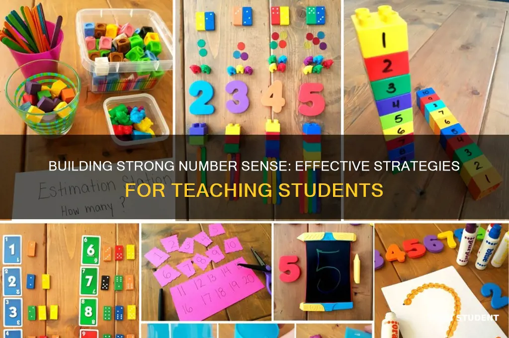 how to teach students number sense