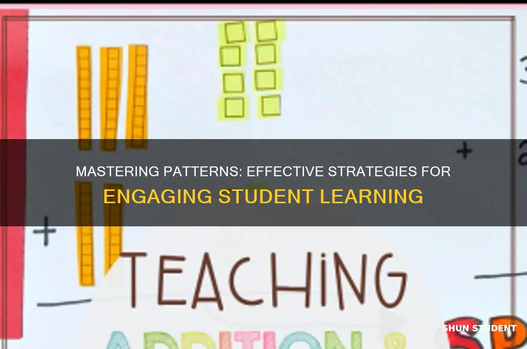 how to teach students patterns
