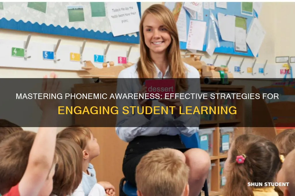 how to teach students phonemic awareness