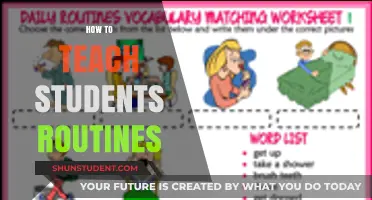 Effective Strategies for Teaching Students Daily Routines and Habits