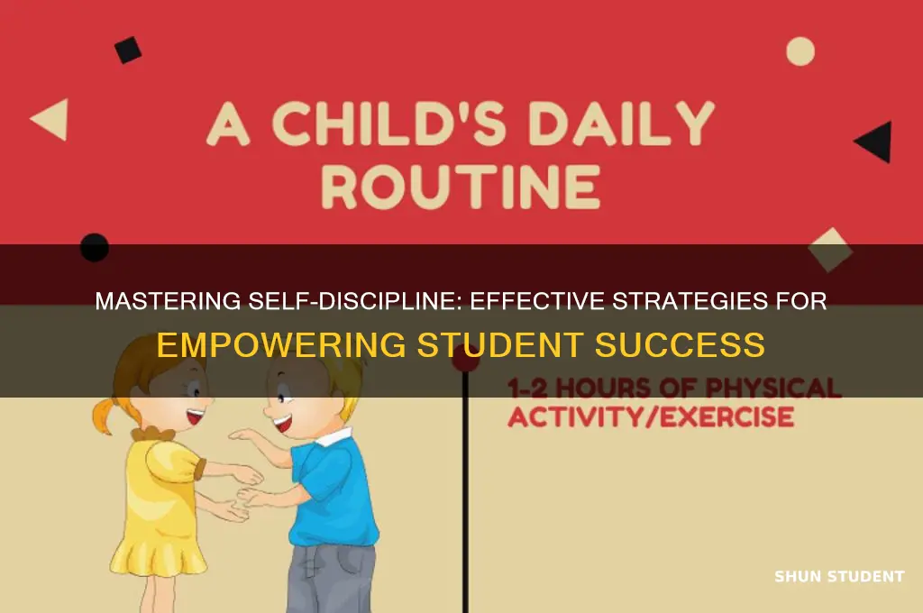 how to teach students self diciplin