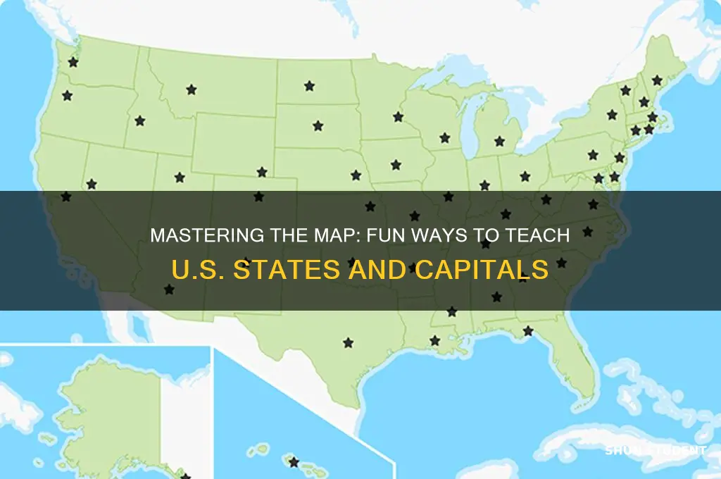 how to teach students the 50 states and capitals