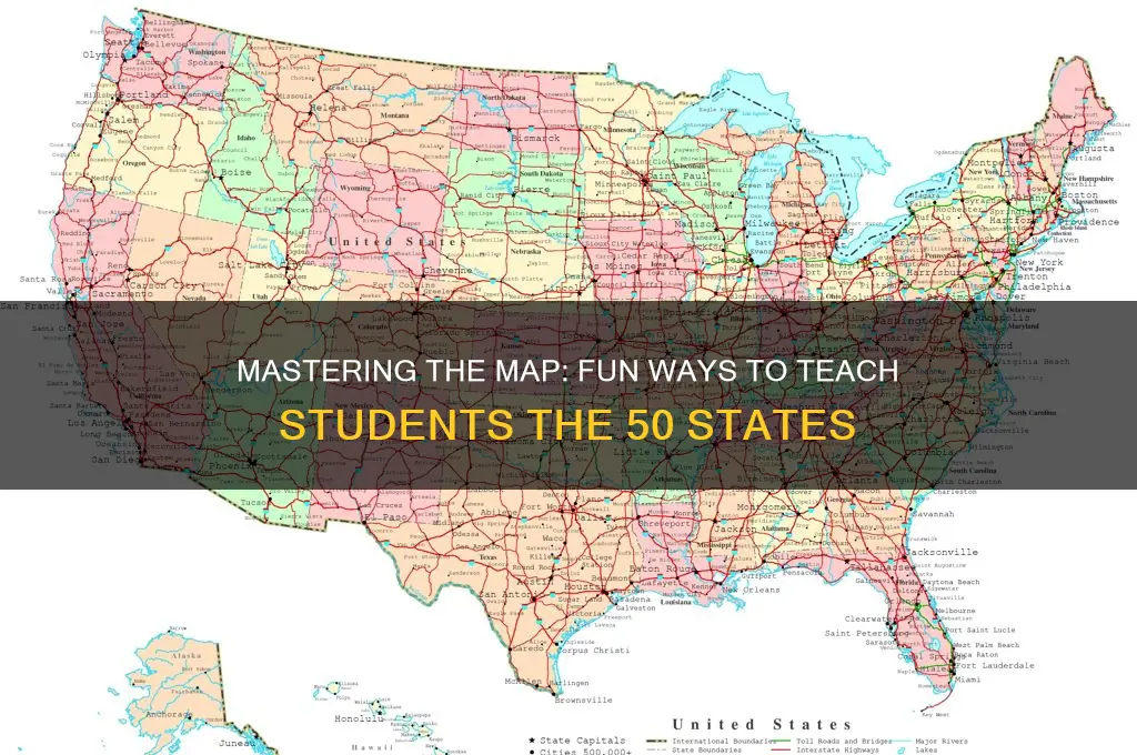 how to teach students the 50 states