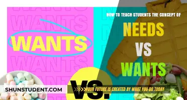 Teaching Needs vs. Wants: Essential Strategies for Student Understanding