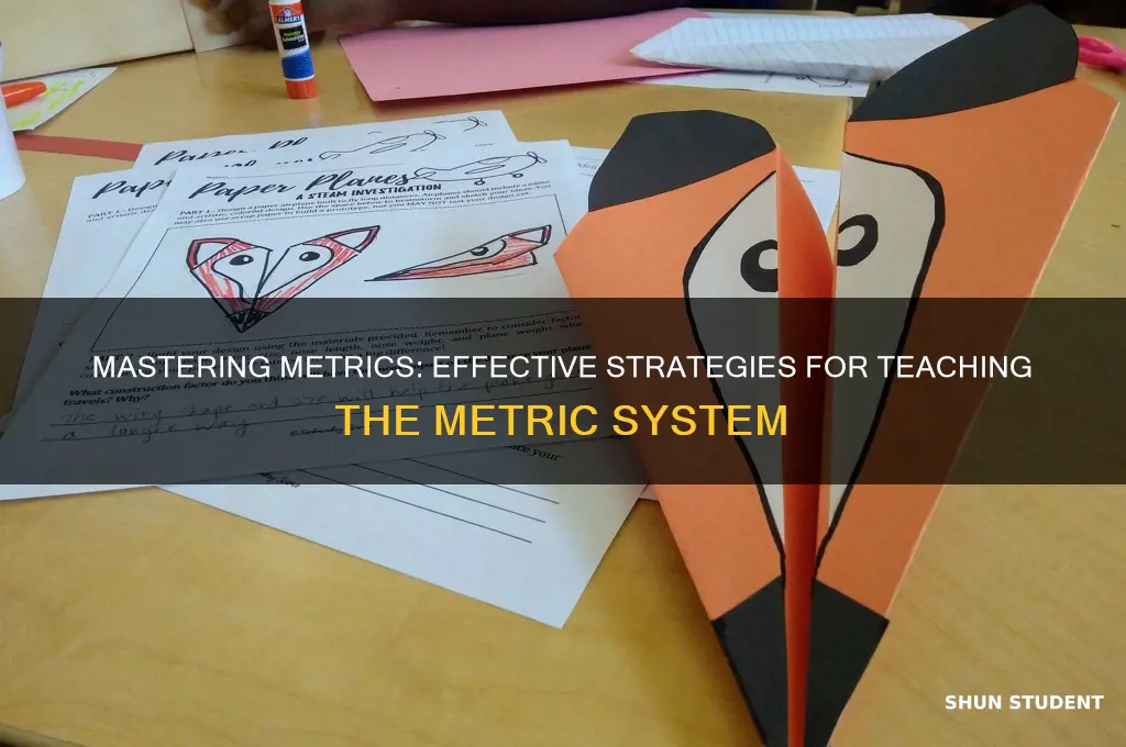 how to teach students the metric system