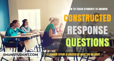 Mastering Constructed Response: Effective Strategies for Teaching Students
