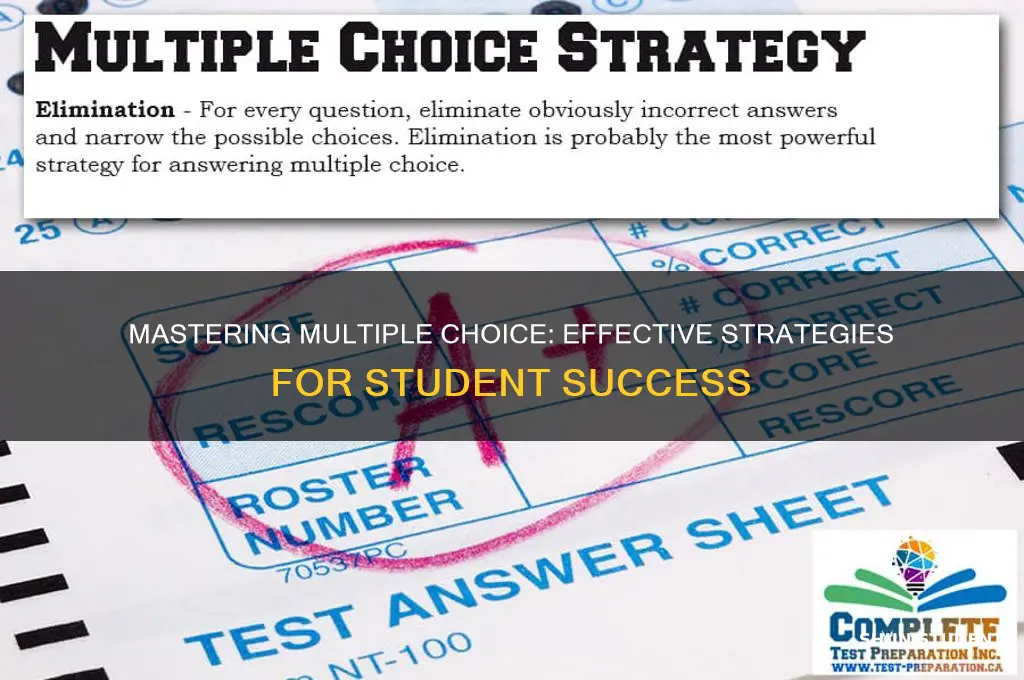 how to teach students to answer multiple choice questions