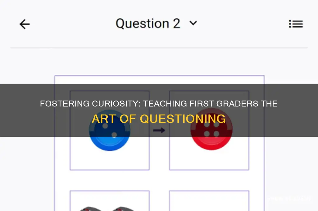how to teach students to ask questions 1st grade